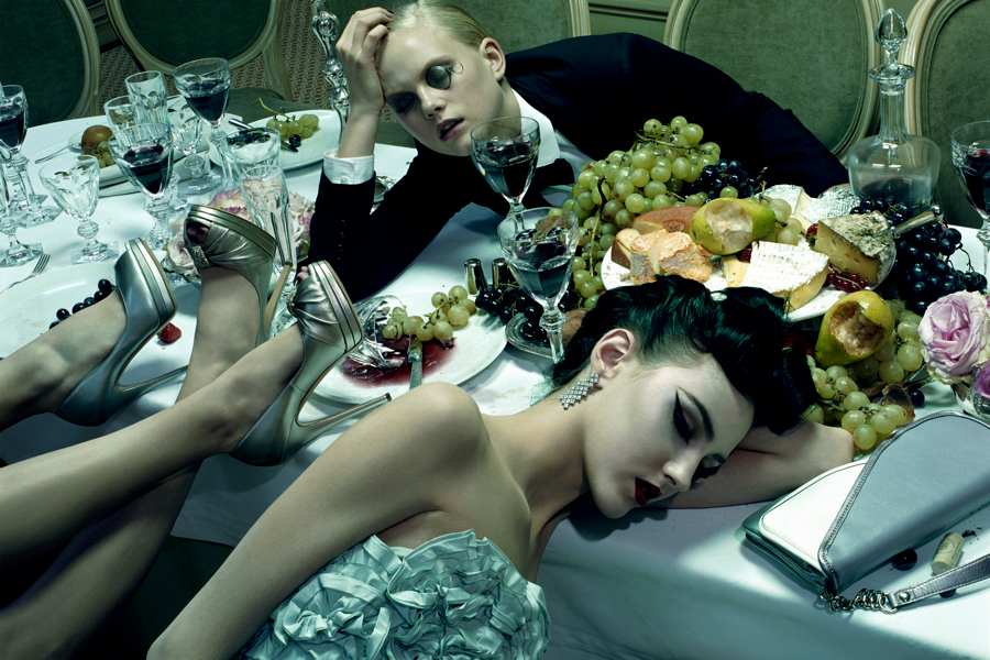 Miles ALDRIDGE (*1964, Great Britain): Dinner Party #3 – Christophe Guye Galerie