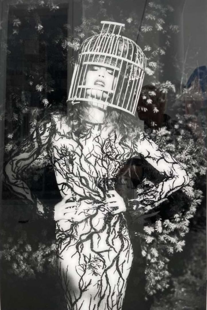 Ellen VON UNWERTH (*1954, Germany): Girl in the cage – Christophe Guye Galerie