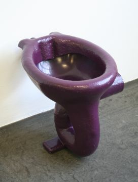 Atelier van LISHOUT (Netherlands): Toilet (purple) – Christophe Guye Galerie