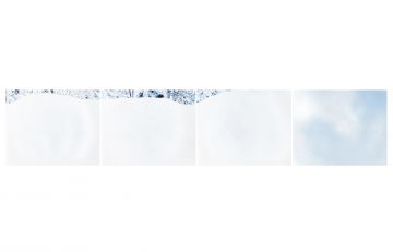 Risaku SUZUKI (*1963, Japan): WHITE 09,H-360, 2009, WHITE 09,H-361, 2009, WHITE 09,H-363, 2009, WHITE 09,H-254, 2009 – Christophe Guye Galerie