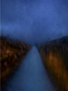 Albert WATSON (*1942, Scotland): A855 Road Car Headlights – Christophe Guye Galerie
