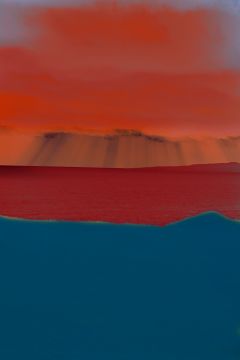 Erik MADIGAN HECK (*1983, United States): Scottish Sunset, Version 10 – Christophe Guye Galerie