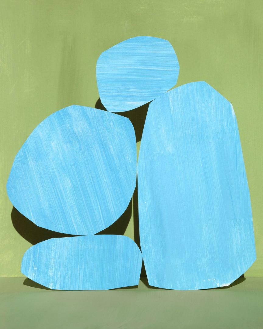 Ina JANG (*1982, South Korea): blue mountain from 'Radiator Theatre' – Christophe Guye Galerie