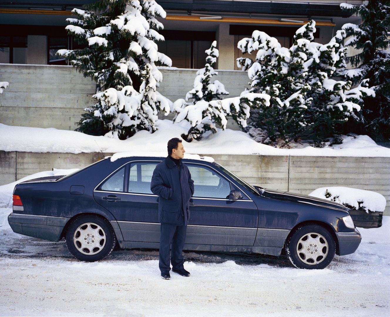 Jules SPINATSCH (*1964, Switzerland): Driver Bodyguard 3 (Temporary Discomfort I, The Valley, Davos) – Christophe Guye Galerie