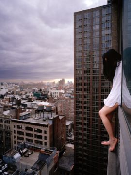 Jun AHN (*1981, South Korea): Self-Portrait (New York) – Christophe Guye Galerie