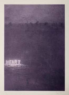 Jung LEE (*1972, South Korea): Heart (Purple), 2021 – Christophe Guye Galerie