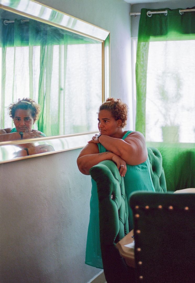 Karla HIRALDO VOLEAU (*1992, French-Dominican): Maria Ines – Christophe Guye Galerie