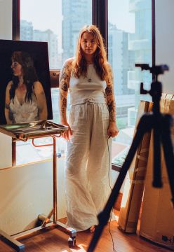 Karla HIRALDO VOLEAU (*1992, French-Dominican): Eva – Christophe Guye Galerie