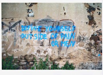 Karla HIRALDO VOLEAU (*1992, French-Dominican): Define yourself outside of pain or men – Christophe Guye Galerie