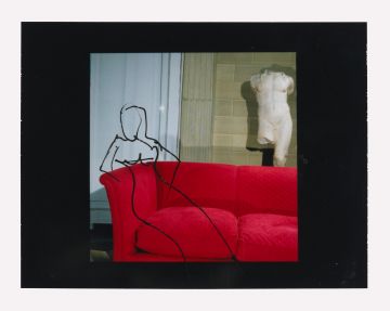 Miles ALDRIDGE (*1964, Great Britain): Donatella Versace - study – Christophe Guye Galerie