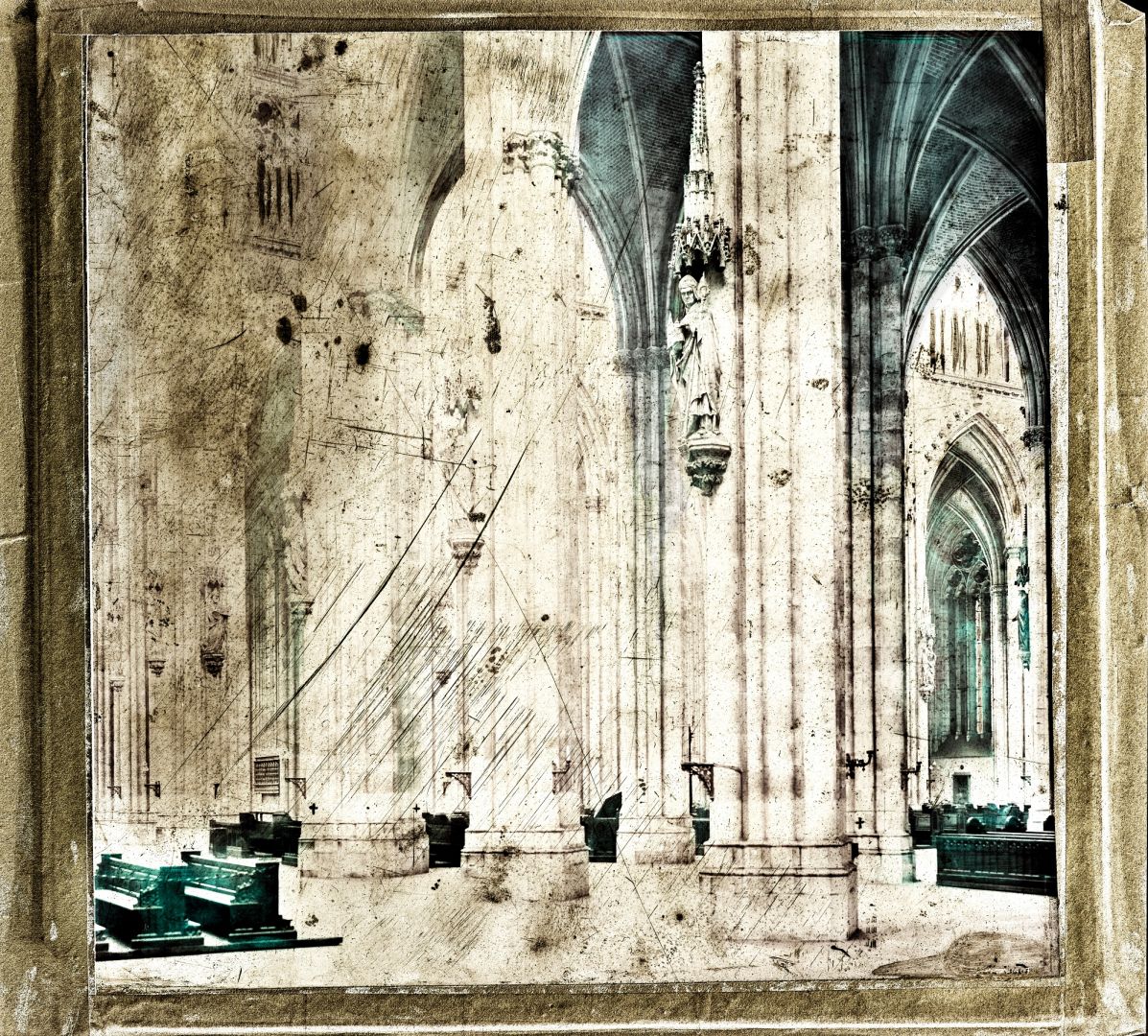 Ola KOLEHMAINEN (*1964, Finland): Dom in Coeln 1248-1880 III – Christophe Guye Galerie