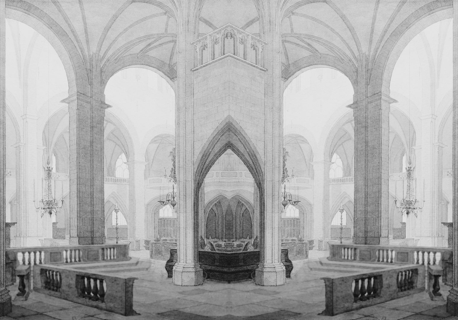Ola KOLEHMAINEN (*1964, Finland): St. Kolumba I 830 – 1944 – Christophe Guye Galerie