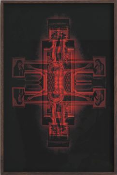 Ola Kolehmainen: Crucifix I (C. Corsi 1310-1315) – Christophe Guye Galerie