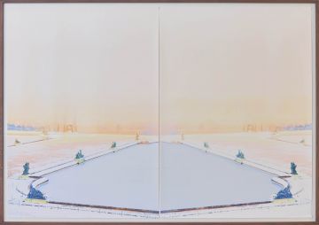 Ola Kolehmainen: King Louis XIV Water Parterre (Bassin du Nord) – Christophe Guye Galerie