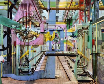 Stéphane COUTURIER (*1957, France): Photo n°6 Halle Alternateurs (Usine Alstom - Belfort) – Christophe Guye Galerie