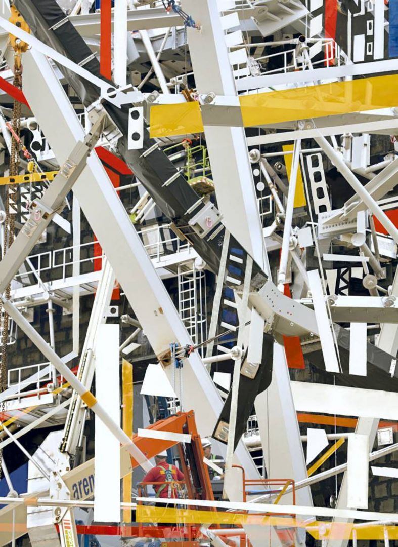 Stéphane COUTURIER (*1957, France): Les Nouveaux Constructeurs, Fondation Vuitton – Photo n°8 – Christophe Guye Galerie