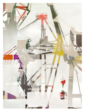 Stéphane COUTURIER (*1957, France): Les Nouveaux Constructeurs, Sète – Port n°2 – Christophe Guye Galerie