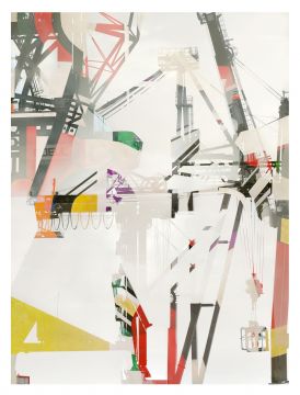 Stéphane COUTURIER (*1957, France): Les Nouveaux Constructeurs, Sète – Port n°4 – Christophe Guye Galerie