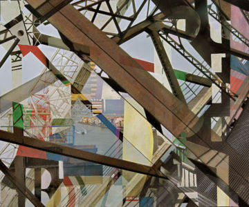 Stéphane COUTURIER (*1957, France): Les Nouveaux Constructeurs, Sète – Pont Sadi-Carnot n°1 – Christophe Guye Galerie