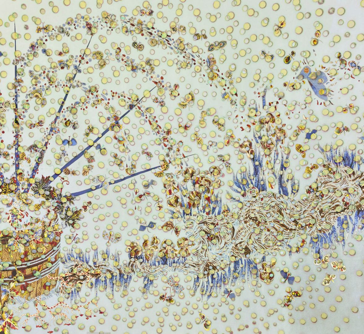Stéphane COUTURIER (*1957, France): Reims – Champagne – From Lurçat's point of view – Christophe Guye Galerie