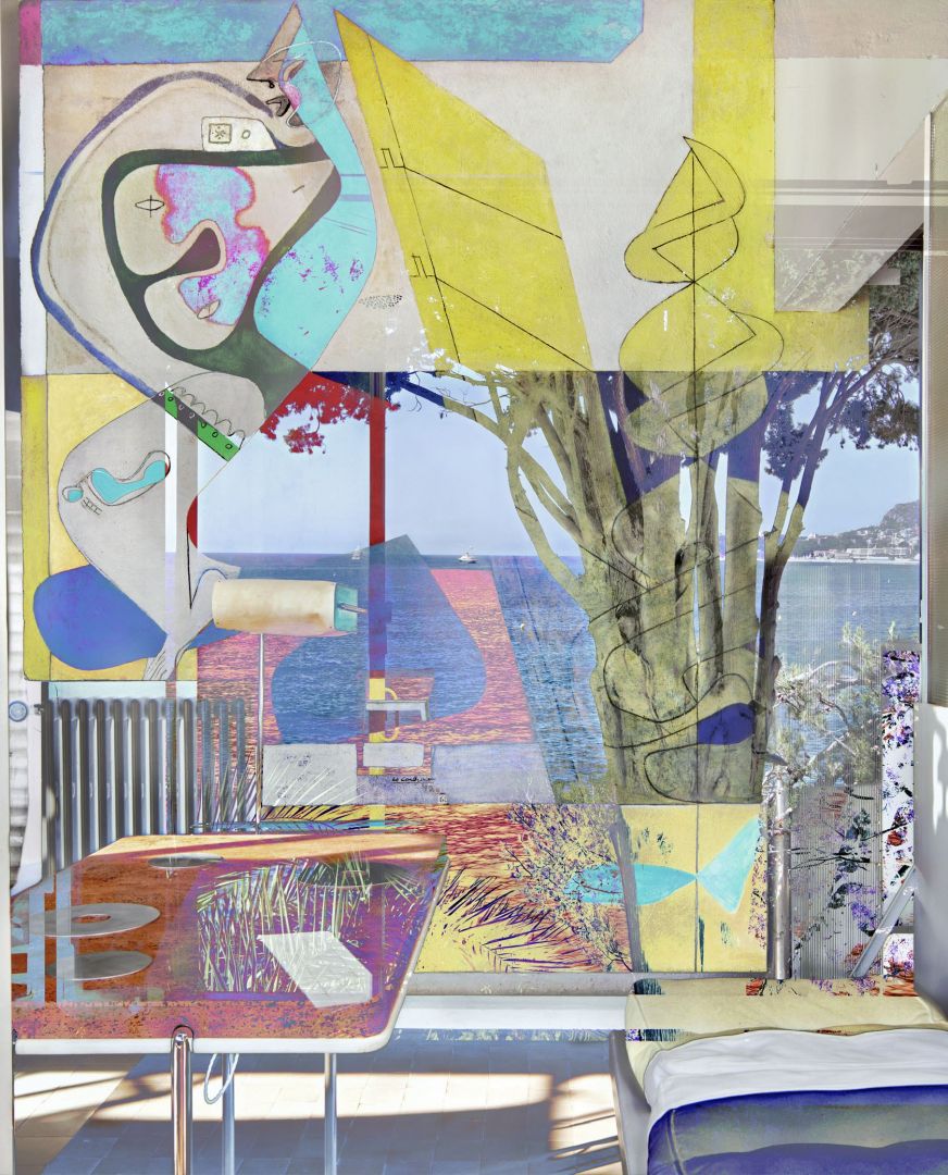 Stéphane COUTURIER (*1957, France): E1027+123 – Villa Eileen Gray – Photo #25 – Christophe Guye Galerie