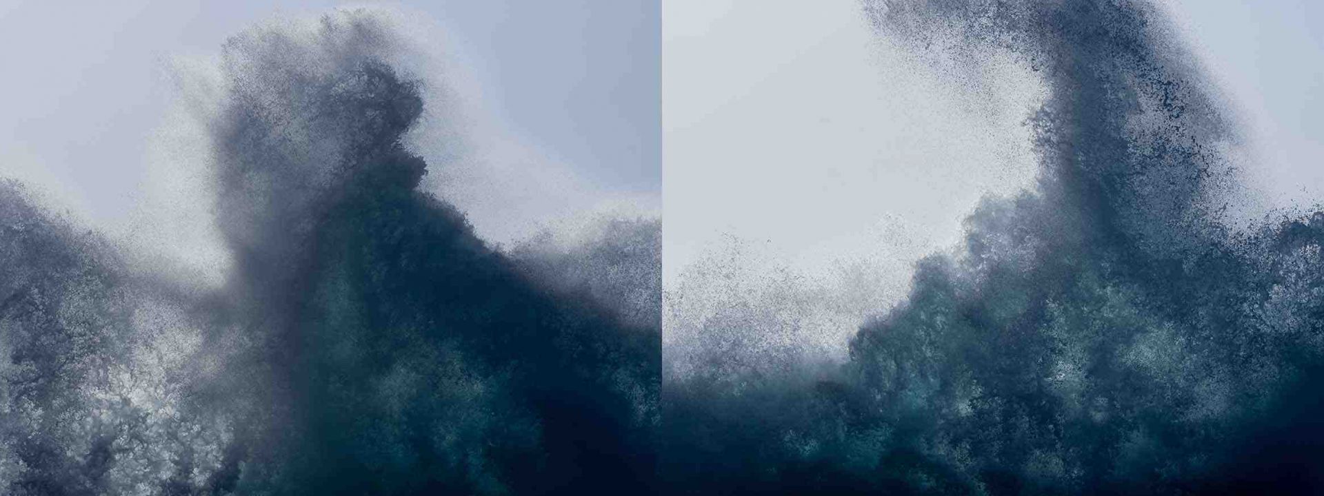 Syoin KAJII (*1976, Japan): NAMI_N01-N02 – Christophe Guye Galerie