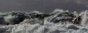 Syoin KAJII (*1976, Japan): Untitled from the series of NAMI II, SSZ1-SSZ2 – Christophe Guye Galerie