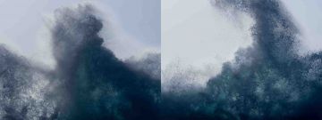 Syoin KAJII (*1976, Japan): NAMI_N01-N02 – Christophe Guye Galerie