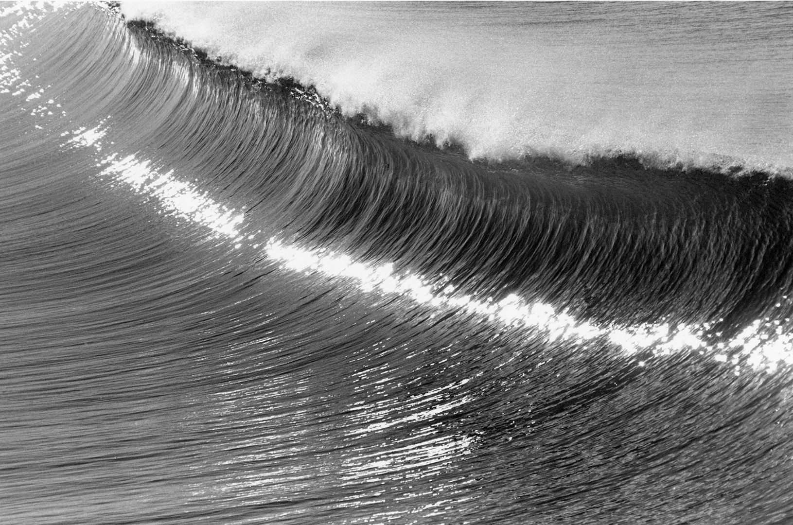 Anthony FRIEDKIN (*1949, America): Sculpted Wave, Hermosa Beach, California, U.S.A. – Christophe Guye Galerie