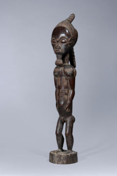  Figur der Baule, blolo bian, Ivory Coast – Christophe Guye Galerie
