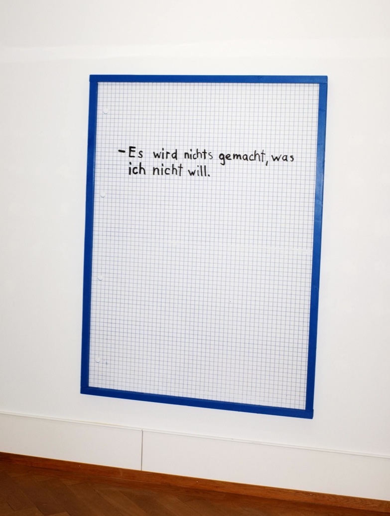 Linus BILL (*1982, Switzerland): Vertrag I – Christophe Guye Galerie
