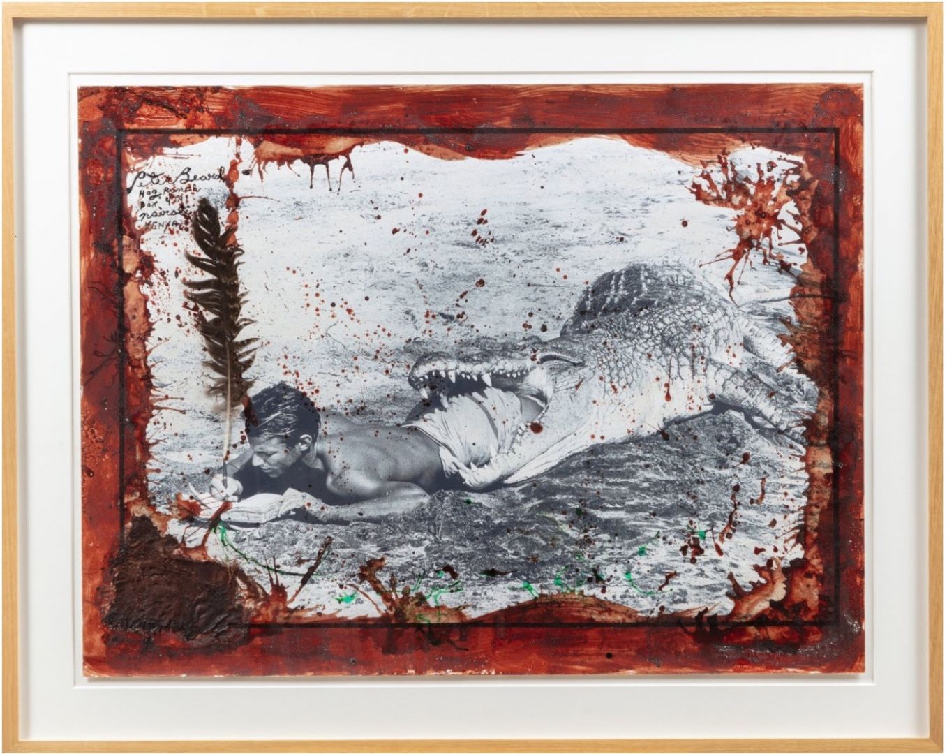 Peter BEARD (1938-2020, USA): I’ll write whenever I can – Christophe Guye Galerie