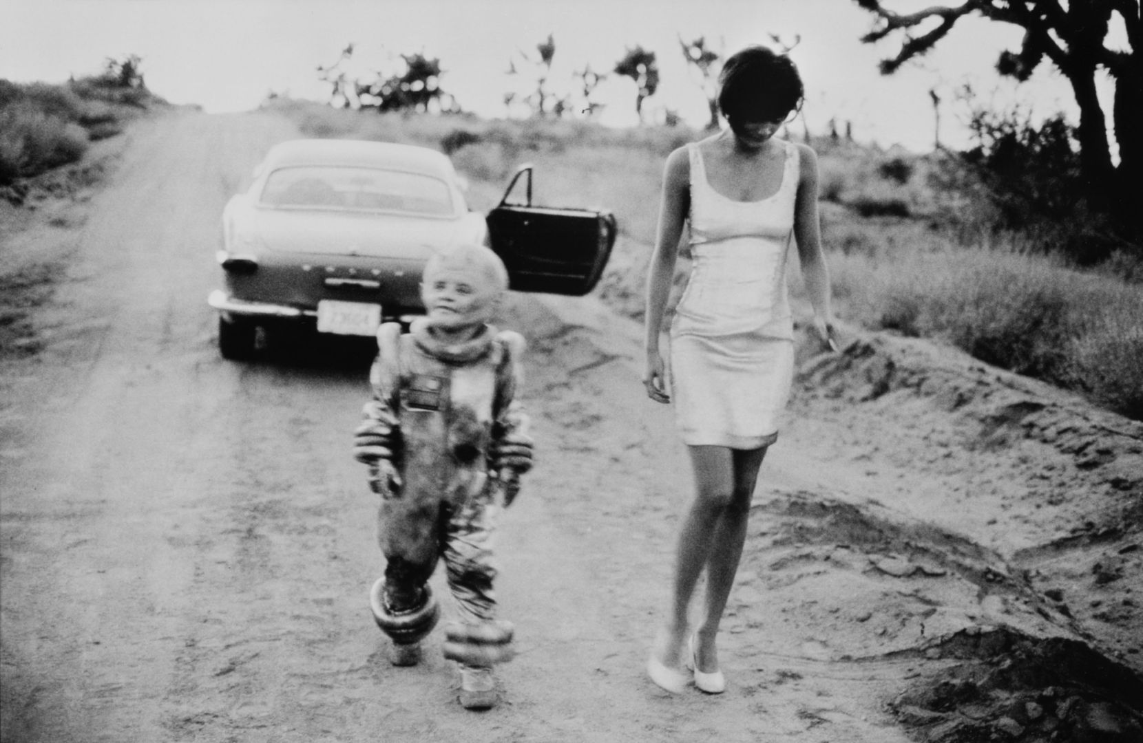 Christophe Guye Galerie Peter Lindbergh Helena Christensen Italian Vogue El Mirage California 1990