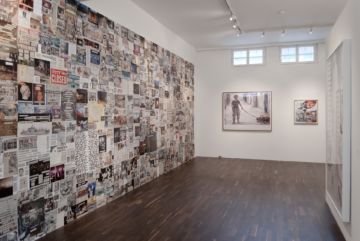  Installation Views – Will Steacy Down These Mean Streets 2013 – Christophe Guye Galerie