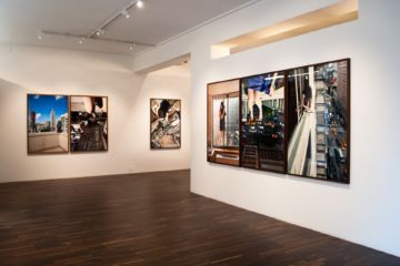  Installation Views – Jun Ahn Self-Portrait 2014 – Christophe Guye Galerie
