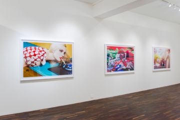  Installation Views – Miles Aldridge The Age of Pleasure 2014 – Christophe Guye Galerie