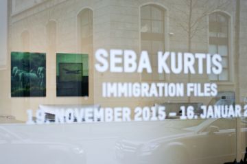  Installation Views – Seba Kurtis Immigration Files 2015 – Christophe Guye Galerie