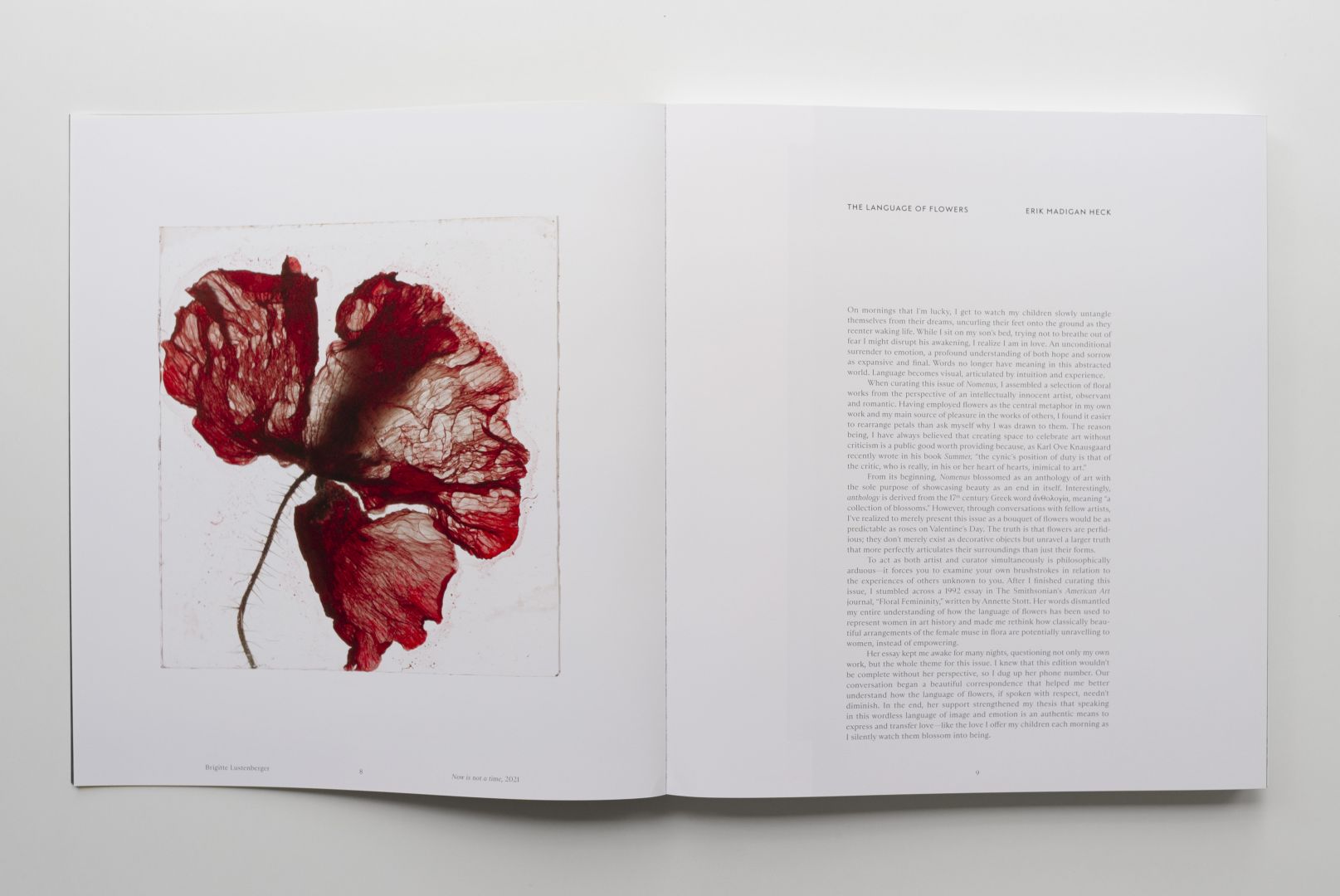 Erik Madigan Heck - The Language of Flowers No. 2, 2021 (20% off)