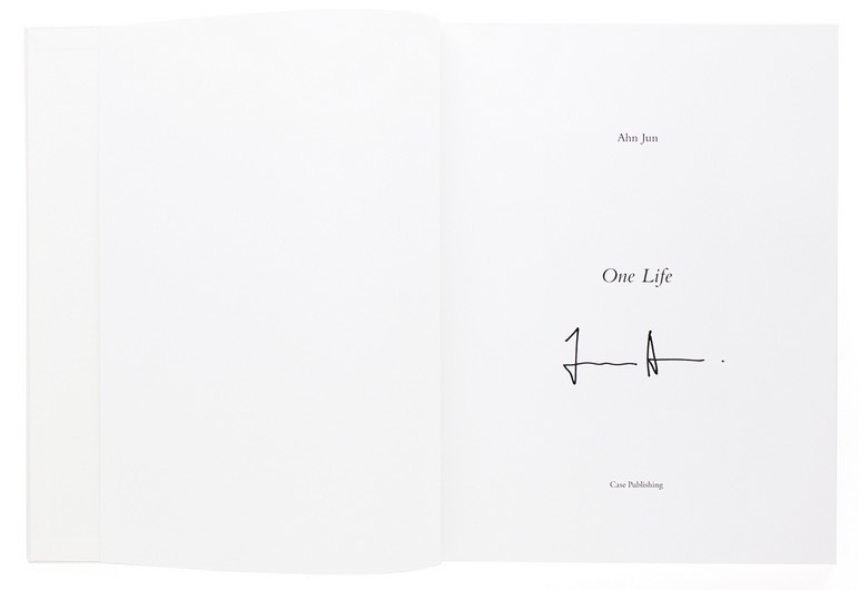 Jun Ahn – One Life – signed
